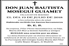 Juan Bautista Moseguí Guiamet
